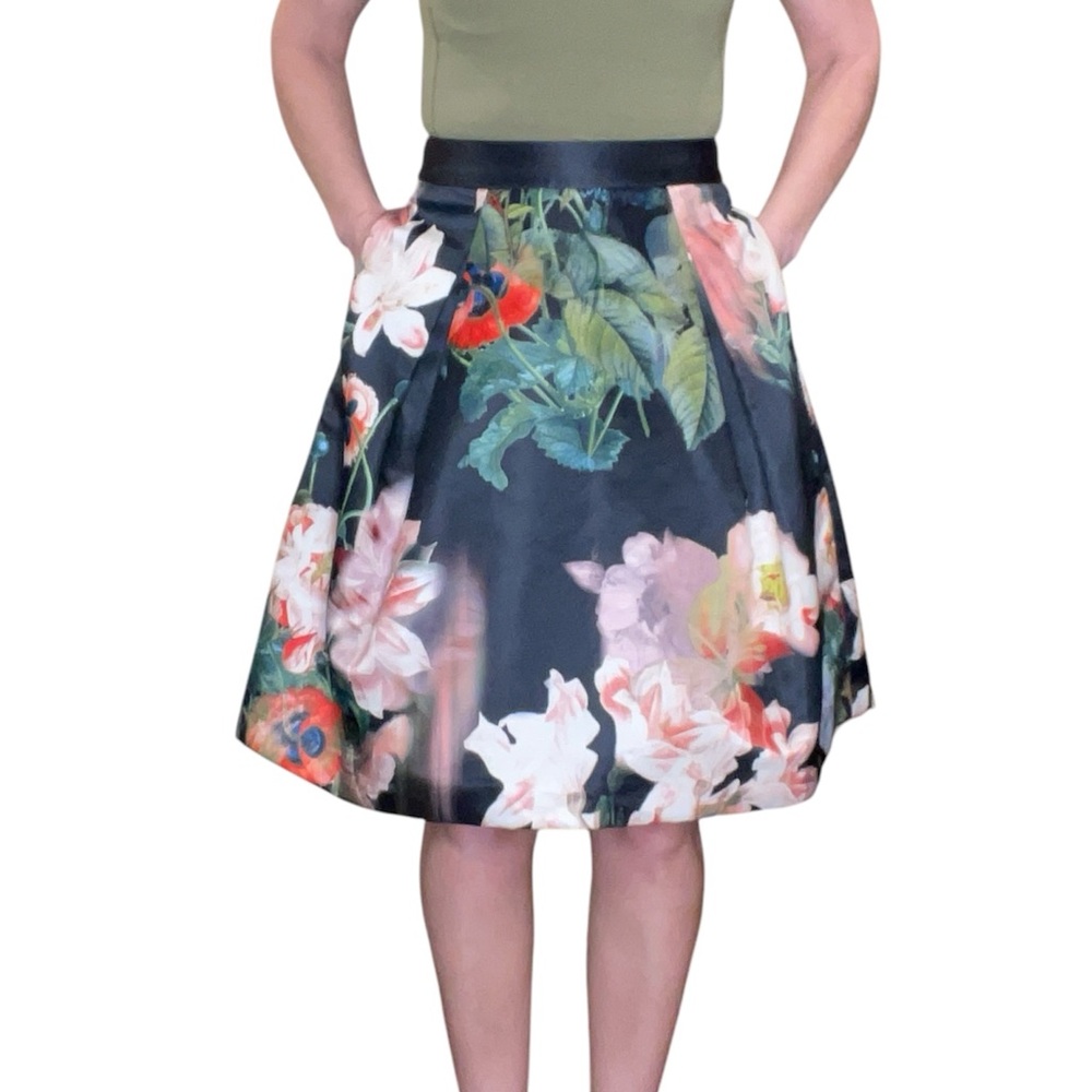 Ted Baker Paladia Floral Skirt